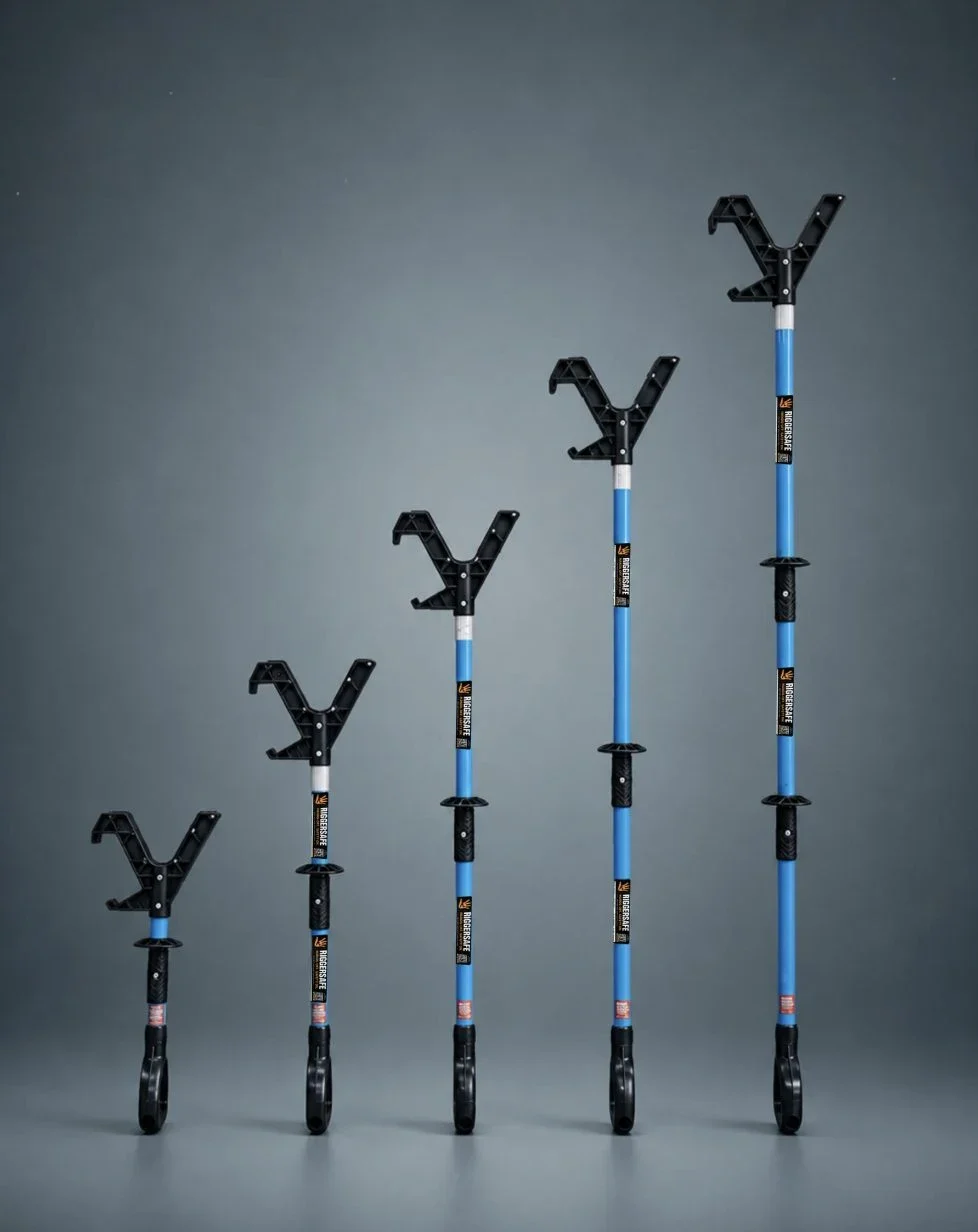 Blue RiggerSafe push pull safety tools