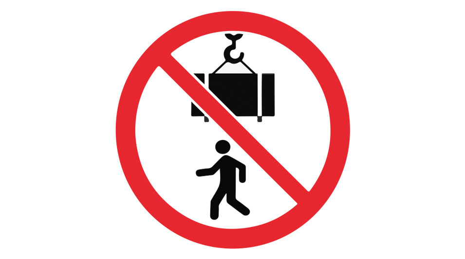 Potential Hazards with Suspended Loads