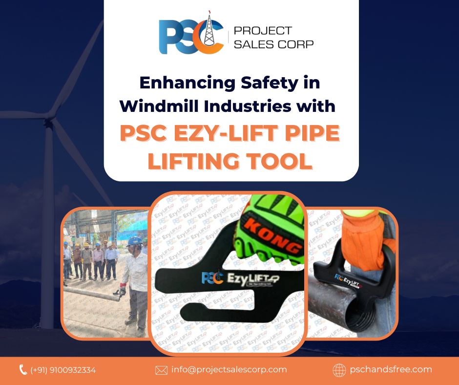 PSC EZY-LIFT PIPE LIFTING TOOL
PSC Hand Safety — No Touch Hands Free Hands Off Safety Tools