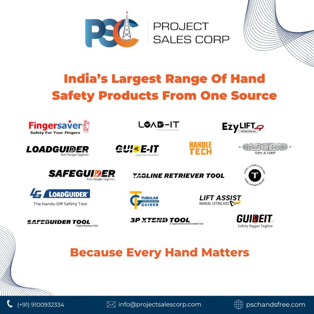PSC TUBULAR GUIDER
PSC Hand Safety India - No Touch Hands Free Hands Off Safety Tools