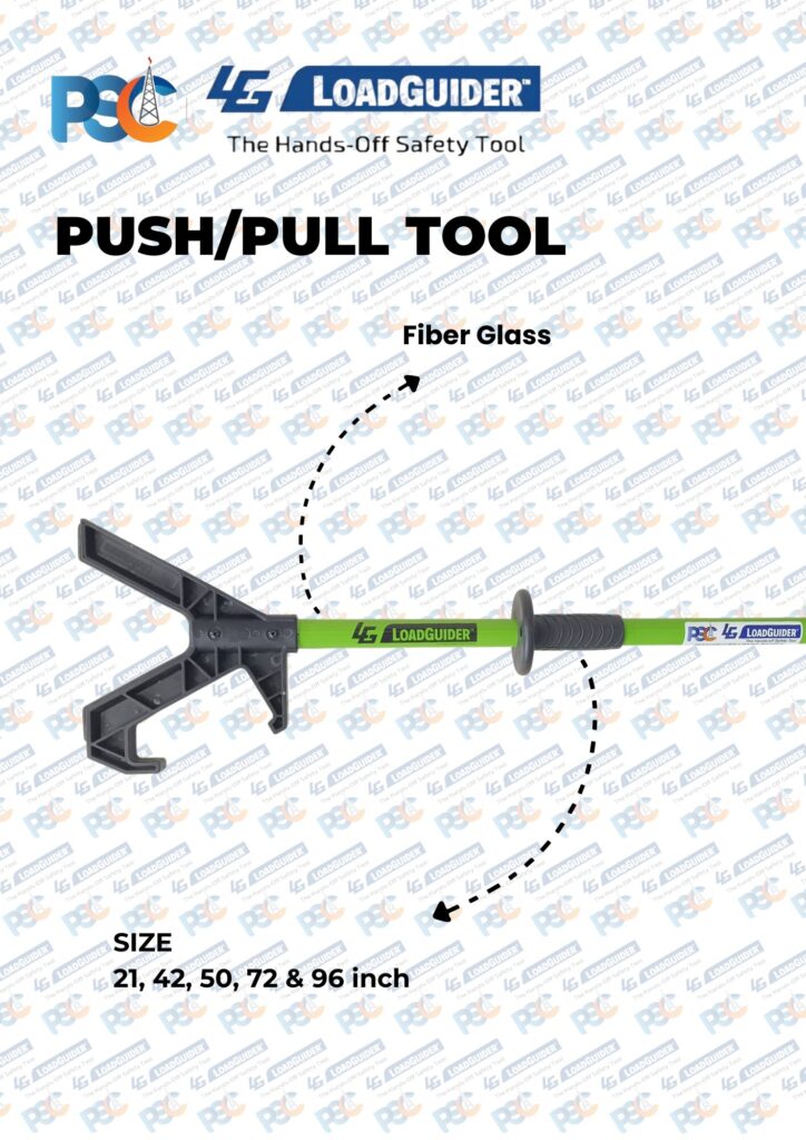 PSC Loadguider Push Pull Tool/Stick/Pole | No Touch Hand Free Safety Tool