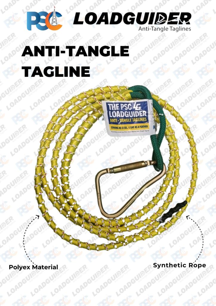 PSC LOADGUIDER ANTI-TANGLE TAGLINE | PSC Hand Safety - No Touch Hands Free Hands Off Safety Tools