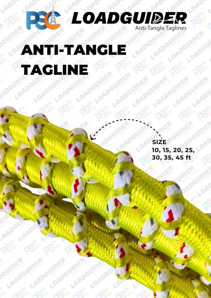 PSC LOADGUIDER ANTI-TANGLE TAGLINE | PSC Hand Safety - No Touch Hands Free Hands Off Safety Tools