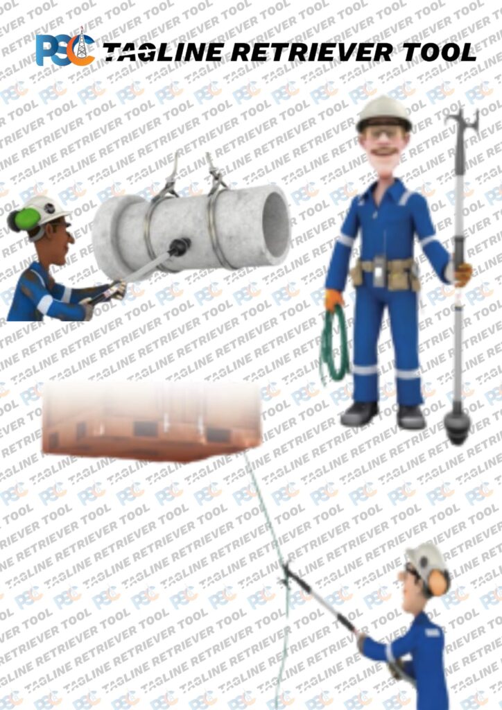 PSC Tagline Retriever Tool|PSC Hand Safety - No Touch Hands Free Hands Off Safety Tools