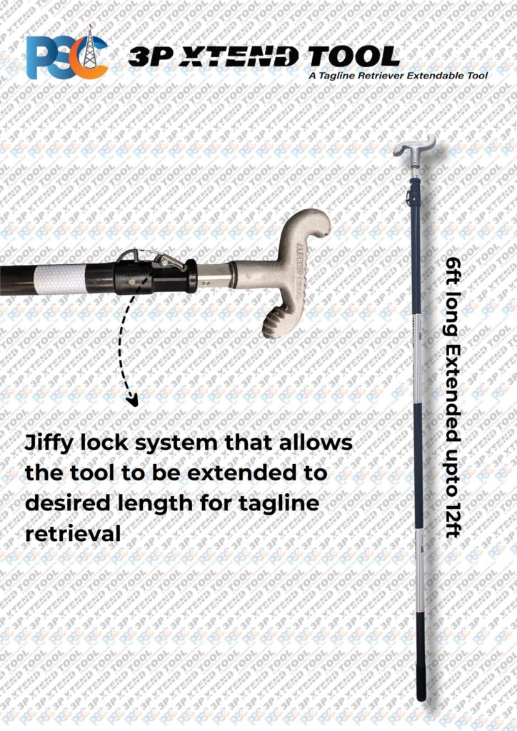PSC TRT-3P EXTENDABLE SAFETY TOOL | PSC Hand Safety - No Touch Hands Free Hands Off Safety Tools