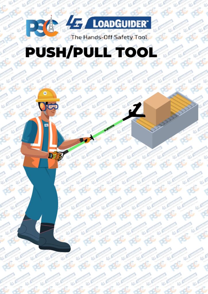 PSC Loadguider Push Pull Tool/Stick/Pole | No Touch Hand Free Safety Tool